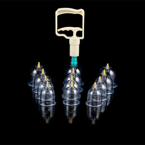 Ensembles de thérapie par ventouses de massage traditionnel chinois, ensemble de ventouses <span class=keywords><strong>Hijama</strong></span> portables avec pompe à vide magnétique - Product Image 4