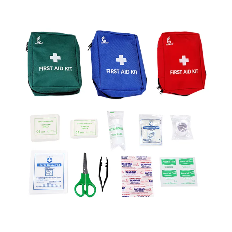 Kit de primeiros socorros de sobrevivência multifuncional de emergência personalizado aprovado pela CE de grande venda