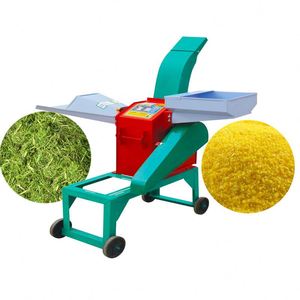 Cattle Feed Processing Machines Grains <b>Grinder</b> Grass Stalk Chopper Machine <b>Mini</b> Chaff Cutter Machine - Product Image 4