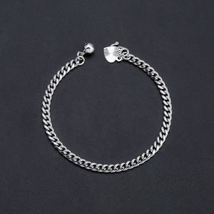 Bracelets à breloques tendance pour femmes, prix de gros abordable, ensemble de bracelets plaqués argent - Product Image 6