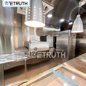 Mobile Catering <strong>Trailer</strong> Food Truck With Fiberglass Construction Fully Equipped For Snack Food Candy &amp; <strong>Ice</strong> <strong>Cream</strong> - Product Image 6