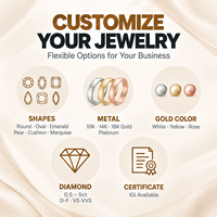 Bague de fiançailles en or 10k 14K 18K avec diamant de laboratoire ovale taille pavé, couleur D-E, pureté VS-VVS, certifié IGI, 1-3 carats