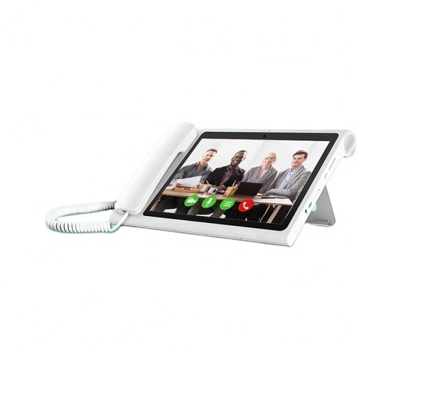OEM ODM Home Office 4G VoLTE WiFi HD Call GSM Video Smart for PSTN Android Fixed Wireless Phone 10-inch 4G+64G