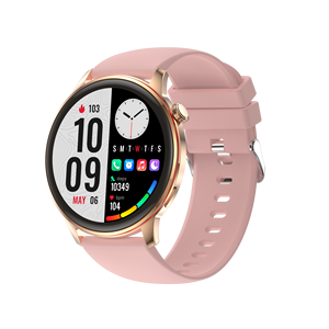 Montre connectée HK36 pour hommes, élégante, sportive, bracelet en gel de silice, calendrier, grande batterie, surveillance de la santé, appels téléphoniques, IP68 - Product Image 6