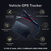 Traceur GPS 4G (Cat.M/NB) à 2 fils pour véhicule avec géorepérage et étanchéité IP67, installation facile