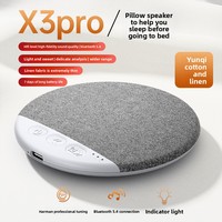 Oreiller audio de chevet ultra-fin avec haut-parleur 5.3, chargement sans fil et bruit blanc activé par minuterie – Vente en gros directe usine