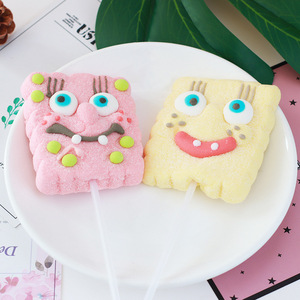 Caramelo de Malvavisco Infantil de Bob Esponja, Come, Bebe y Juega, Paquete de 18 Unidades de 35g, Gran Venta en China - Product Image 2