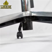 Base de chaise pivotante 5 étoiles en fer robuste, réglable en hauteur, avec pieds en métal modernes pour hôtel, chambre, appartement, extérieur, salon