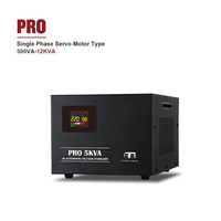 Stabilisateur de tension monophasé série YIY PRO AVR 0,5 kVA-10 kVA, contrôle MCU, CE RoHS NB/T 10286