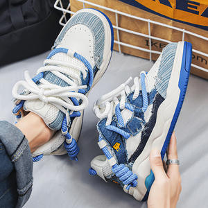 Moda Peso ligero Bastante transpirable Desgaste Deporte Chunky Sneaker Zapato de fondo grueso Pareja informal Deporte Zapato para caminar - Product Image 4