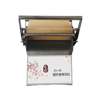 Machine à rouler le riz en acier inoxydable, ronde et carrée, manuelle, de table, robot pour faire des sushis