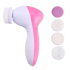 Multifuncional Eléctrico <span class=keywords><strong>5</strong></span> <span class=keywords><strong>en</strong></span> <span class=keywords><strong>1</strong></span> Piel Cara Lavado profundo <span class=keywords><strong>Limpiador</strong></span> Masaje Cepillo de limpieza <span class=keywords><strong>facial</strong></span> eléctrico - Product Image 1