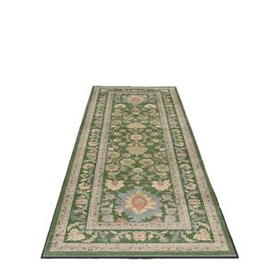 พรมวานซินหลง รุ่นรันเนอร์ ผลิตจากกำมะหยี่คริสตัล ขนาด 2x8 ฟุต สไตล์เปอร์เซียย้อนยุค กันลื่น ป้องกันคราบสกปรก ทำความสะอาดง่าย เหมาะสำหรับห้องครัวและทางเดิน - Product Image 3