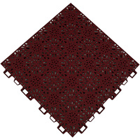 Revêtement de sol modulaire en PP résistant à l'humidité pour terrains de tennis de table extérieurs tropicaux ouverts