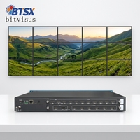 Dispositivo de Empalme de Video HDMI de 15 Entradas, Corrección de Bisel de 0-255 Píxeles, Protección Contra Sobrecalentamiento y Descargas Electrostáticas de 16KV, Equipo para Salas de Control de Transmisiones