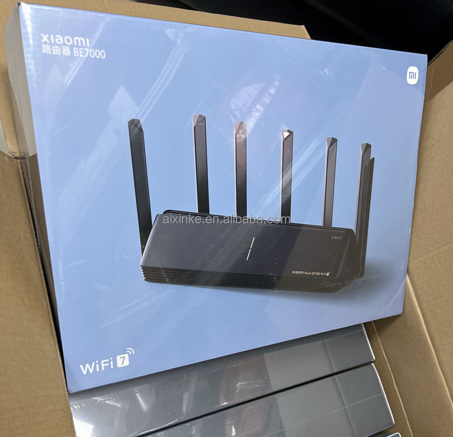 3 Band Mi Router BE7000 - WiFi 7 Router with 1GB Mesh & Ethernet