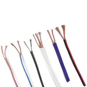 Jaket PVC 1.5mm 2.5mm listrik Hook Up Wire 2 3 4 5 core 2.5mm2 4mm2 6mm2 10mm2 16mm2 PVC kabel daya fleksibel