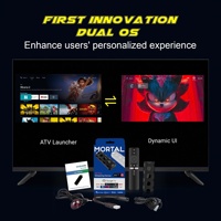 MORTAL R3+ Decodificador de TV Android 14 de Cuatro Núcleos con WIFI de Doble Banda y 4K HD