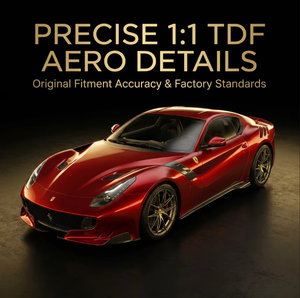 Kit de conversion 1:1 parfaitement adapté pour <span class=keywords><strong>Ferrari</strong></span> <span class=keywords><strong>F12</strong></span> vers <span class=keywords><strong>F12</strong></span> TDF, pare-chocs de voiture en fibre de carbone de haute qualité, programme aérodynamique, <span class=keywords><strong>prix</strong></span> d'usine - Product Image 1