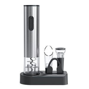 Apriscatole elettrico automatico per vino in acciaio inossidabile a batteria - Product Image 2