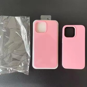 Ốp điện thoại silicone lỏng mềm, chống sốc, chống thấm nước, tùy chỉnh màu sắc, bán sỉ cho iPhone 16 15 14 11 12 13 Pro Max - Product Image 4