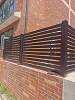 Personnalisation par le fabricant, design moderne, alliage d'aluminium, revêtement en poudre, durable, antirouille, écologique, facile à installer, modélisation 3D