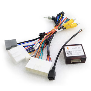 Harness Kabel Stereo Mobil Android Nissan X-Trail 2021 16PIN Adaptor Kabel Daya dengan Kotak Canbus dan Selubung <span class=keywords><strong>PVC</strong></span> untuk Player - Product Image 3