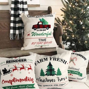 Ourwarm Commercio All'ingrosso 18*18 pollici di Natale Decorazioni Per La Casa Di Natale <span class=keywords><strong>Cuscino</strong></span> di Tiro Copre Copertura del <span class=keywords><strong>Cuscino</strong></span> Di Natale Caso - Product Image 1