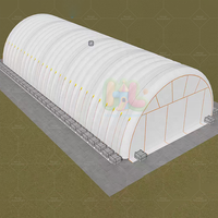 Dôme de construction gonflable géant pour le sport, entrepôt et stockage, résistant aux UV, imperméable, prêt pour les situations d'urgence