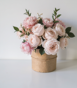 Tubes de fleurs en papier kraft écologiques recyclables pour la fête des mères élégants et chics avec conception d'estampage Taille personnalisée - Product Image 2