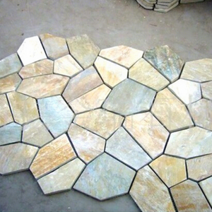 Carrelage de sol en ardoise naturelle moderne pour jardin, résistant aux acides, pour hôtels et parcs - Product Image 1