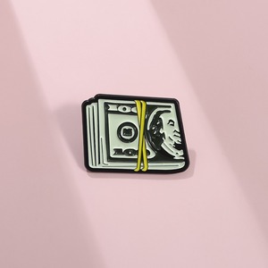 Tiền Nhà Sản Xuất Men Trâm Phim Hoạt Hình Tiền Túi Thiết Kế Pins Bộ Sưu Tập Ve Áo Pins Đồ Trang Sức Quà Tặng - Product Image 1