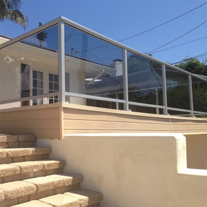 HotSaleRoof Edge Protection contre les chutes Garde-corps de sécurité Rail de toit les garde-corps les moins chers pour balcon extérieur Balcon Garde-corps en verre avant - Product Image 3