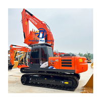 Excavatrice Hitachi ZX210-3 de 21 tonnes, faible nombre d'heures de fonctionnement, d'occasion, certifiée CE/EPA, moteur principal inclus