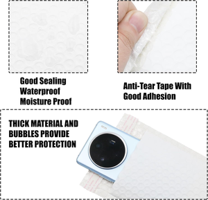 Sobre Acolchado de Burbujas de Polietileno Resistente, Impermeable, Seguro para Envíos, Ecológico y Reciclable - Product Image 4