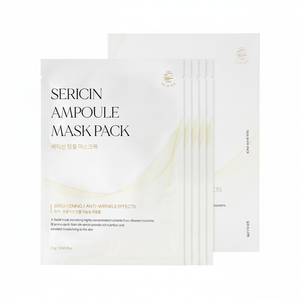 Eau De <b>Silk</b> Sericin Ampoule Mask Pack - Made in Korea Facial Mask Brightening Anti-Wrinkle Effects - Product Image 2