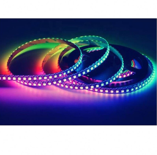 LED Pixel Strip Light WS2812B 144LEDs/m Individually Addressable Smart RGB Full Color RGB IC Led String