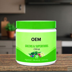 יצרני oem מוכרים באופן ישיר התאמה אישית של אבקת ירקות ירוקים באיכות גבוהה עם מותגים משלהם - Product Image 5