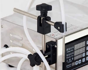 เครื่องบรรจุของเหลวอัตโนมัติแบบหัวเดียวตั้งโต๊ะพร้อมจอ LCD สำหรับบรรจุน้ำมันหอมระเหย เครื่องดื่ม สารเคมี บรรจุภัณฑ์แก้วและซอง - Product Image 4