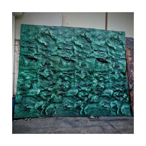 Panneaux muraux YF FRP Emerald Rock Carreaux de placage en porcelaine souple flexible avec conception de modèle 3D - Product Image 1