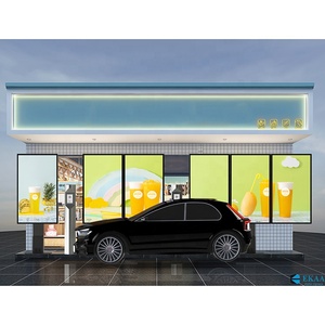 Carte de Menu étanche 55 pouces, sans entretien, système Thru, meilleure vente - Product Image 2