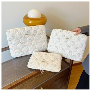 Funda para Portátil para Mujer, Diseño Floral, Bolsa de Transporte para Tablet de Poliéster, Acolchada, con <span class=keywords><strong>Forro</strong></span> para Computadora, Personalizable - Product Image 6