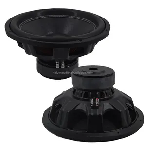 HUIYIN 1575-081 Stock Low Price 15 Inch Car Subwoofer RMS 1000W Ferrite Dual 4Ohm D2 D4 Strong Bass Car Race Audio Music Speaker