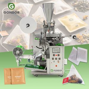 Silk Round Herbal Filter Paper Sachet Pouch Small Business <b>Tea</b> Bag Pack <b>Machine</b> for with Thread Bag - Product Image 1