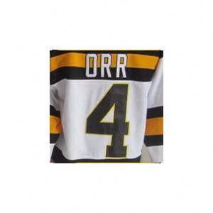 <span class=keywords><strong>Boston</strong></span> Bobby Orr <span class=keywords><strong>Maillot</strong></span> de hockey national cousu <span class=keywords><strong>blanc</strong></span> - Product Image 1