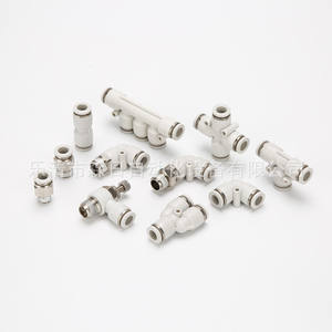 Nouveau connecteur pneumatique blanc du fabricant PU4 à connexion rapide, tuyau PE8 à raccordement rapide, réducteur PM6, déflecteur LSA10, réducteur PG1210, taille de tube 8 mm - Product Image 3
