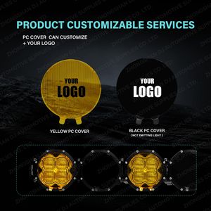 Barre lumineuse LED OffRoad 12V 22 pouces avec DRL RGB, kit d'éclairage étanche monté sur pare-chocs pour camion, pick-up, voiture, véhicule, barre lumineuse 4X4 - Product Image 6