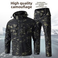 Veste de chasse imperméable Kippo pour hommes, imprimé camouflage, résistante à l'eau, résistante à l'abrasion, résistante aux déchirures, pour la chasse au canard et au cerf, automne