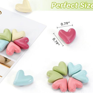 Imanes Decorativos 3D con Forma de Corazón para Refrigerador, Pizarra, Armario, Hogar y Oficina - Product Image 3