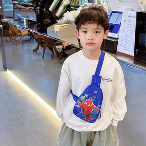 Vente en gros de sacs à bandoulière pour enfants Cartoon Cool Marvel Spider Man Astronaute Sacs à bandoulière de voyage en nylon imperméables - Product Image 2